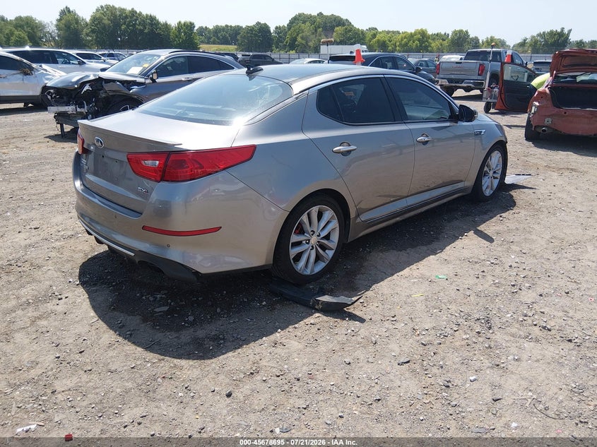 Vin: 5xxgr4a68eg289598, lot: 46177304, kia optima sxl turbo 20144