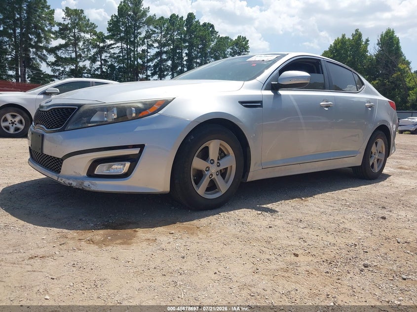 2015 Kia Optima Lx VIN: 5XXGM4A75FG427722 Lot: 45678697