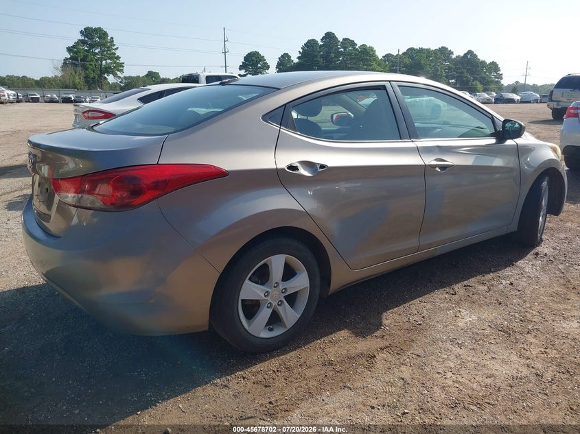 Vin: 5npdh4ae9ch073693, lot: 46177311, hyundai elantra gls 20124