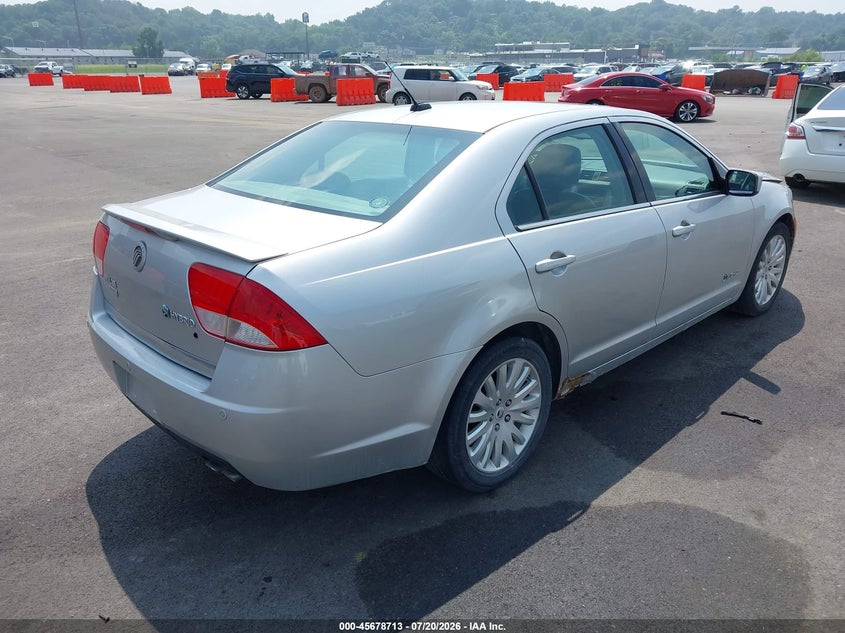 2010 MERCURY MILAN HYBRID auction photo 4