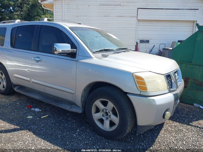 2004 NISSAN PATHFINDER ARMADA auction photo 1