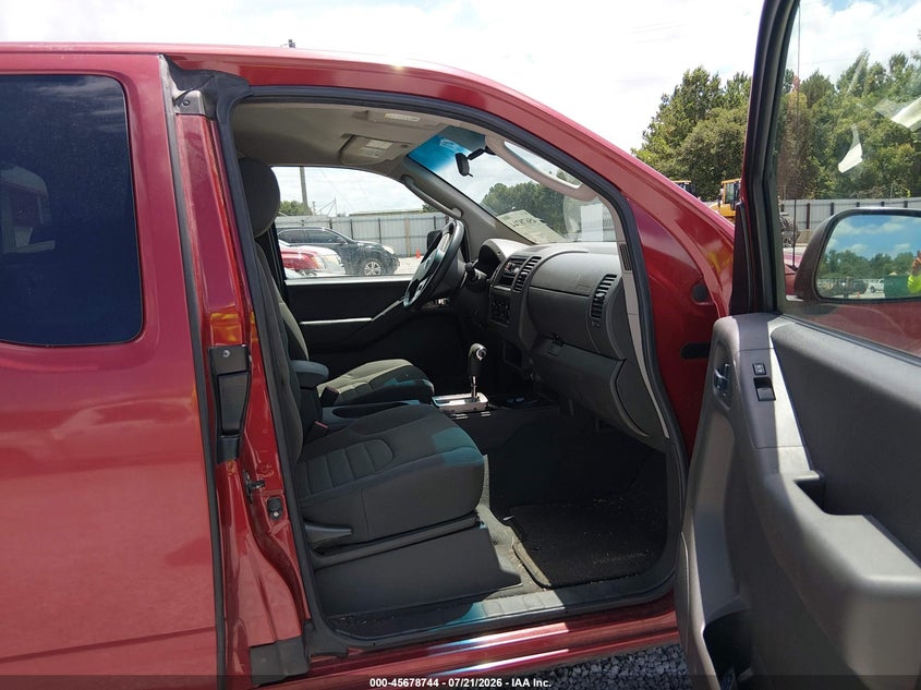 2008 NISSAN NAVARA (FRONTIER) PICKUP 2.5L I-4 DOHC, VVT, 152HP