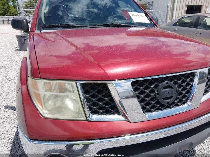 2008 NISSAN NAVARA (FRONTIER) PICKUP 2.5L I-4 DOHC, VVT, 152HP