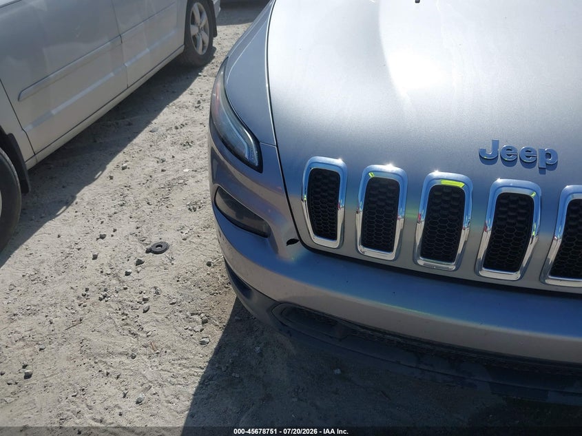 2015 JEEP CHEROKEE SPORT UTILITY VEHICLE 2.4L I-4 VVT, 184HP