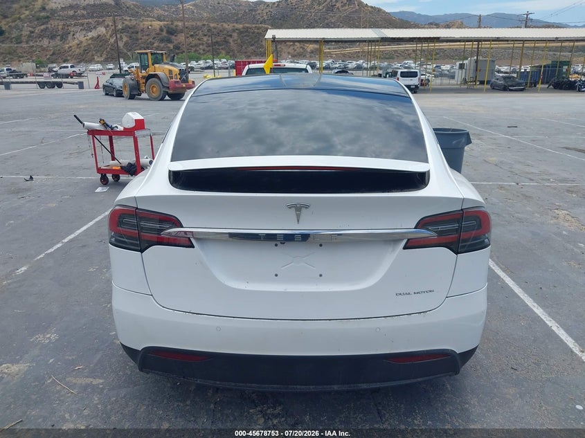 2021 Tesla Model X Long Range Dual Motor All-Wheel Drive/Long Range Plus Dual Motor All-Wheel Drive VIN: 5YJXCDE2XMF319775 Lot: 45678753