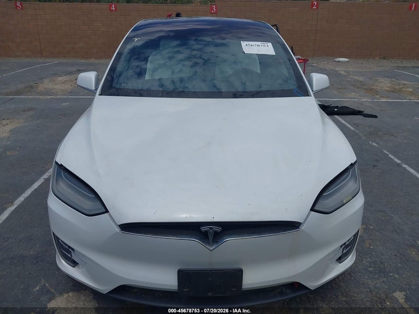 2021 Tesla Model X Long Range Dual Motor All-Wheel Drive/Long Range Plus Dual Motor All-Wheel Drive VIN: 5YJXCDE2XMF319775 Lot: 45678753