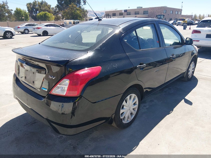 Vin: 3n1cn7ap6fl818317, lot: 46177368, nissan versa 1.6 s+ 20154