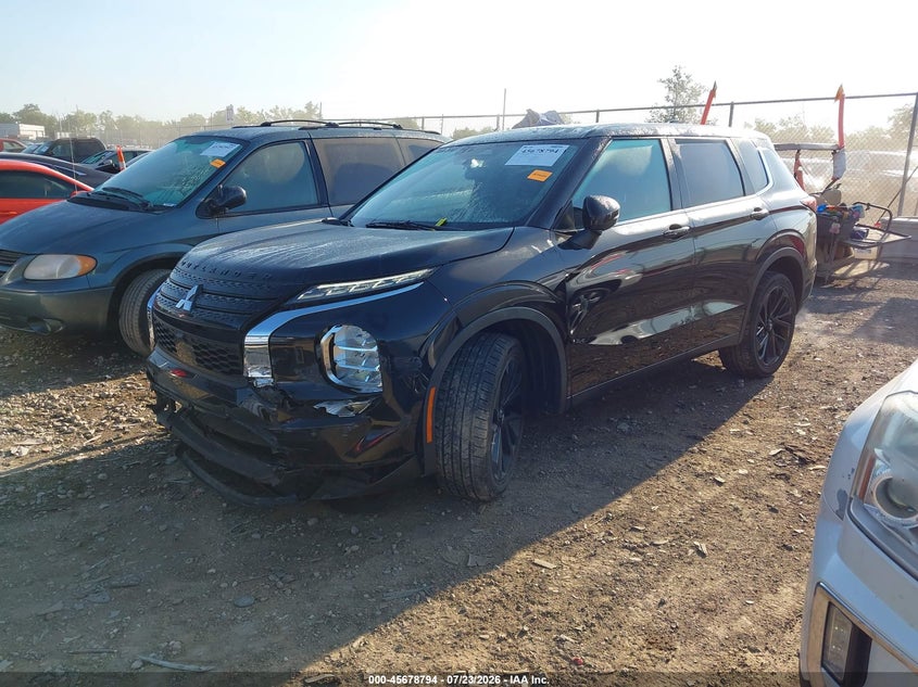 Vin: ja4j4ua84nz056198, lot: 46177403, mitsubishi outlander black edition s-awc/se 2.5 s-awc/se launch edition s-awc 20222