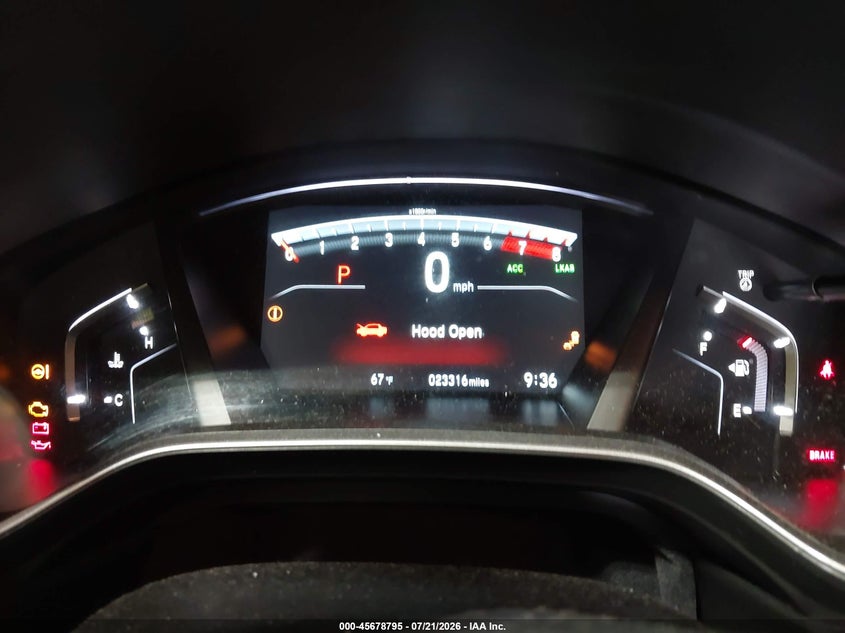 2020 Honda Cr-V Awd Ex-L VIN: 2HKRW2H80LH680727 Lot: 45678795