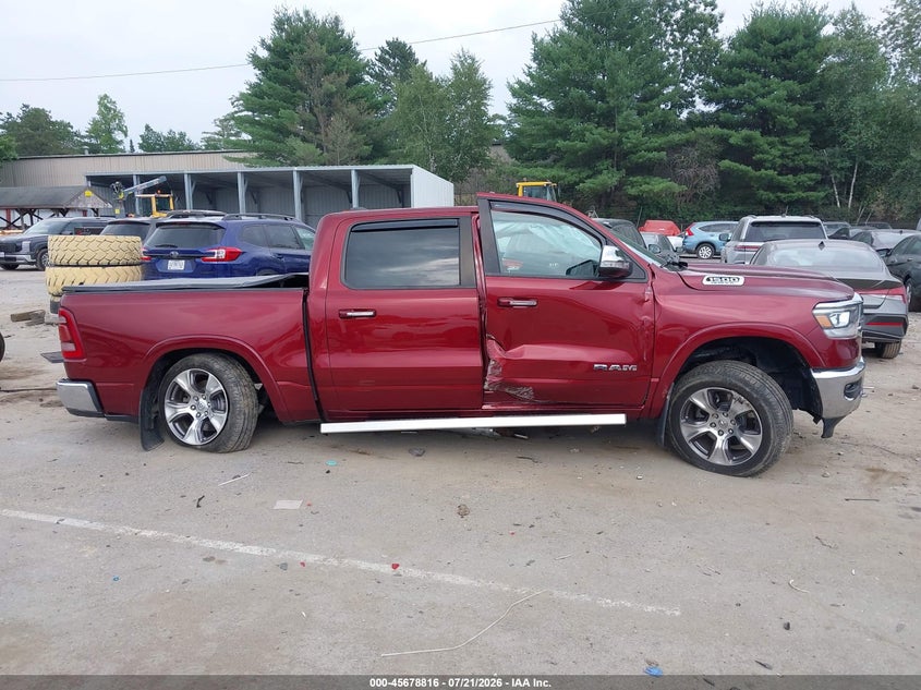 2020 Ram 1500 Laramie 4X4 5'7 Box VIN: 1C6SRFJT4LN416545 Lot: 45678816
