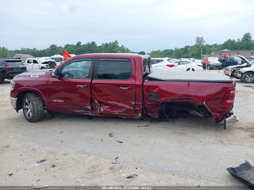 2020 Ram 1500 Laramie 4X4 5'7 Box VIN: 1C6SRFJT4LN416545 Lot: 45678816