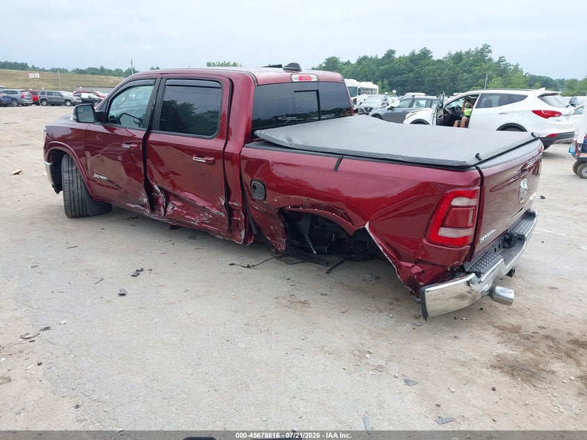 2020 Ram 1500 Laramie 4X4 5'7 Box VIN: 1C6SRFJT4LN416545 Lot: 45678816
