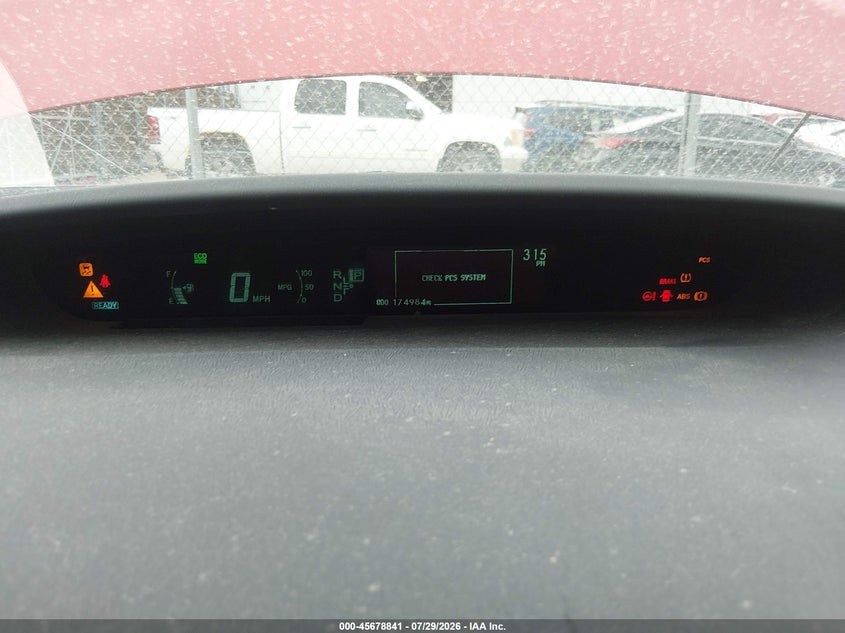 TOYOTA PRIUS 2010 VIN JTDKN3DU2A0052384