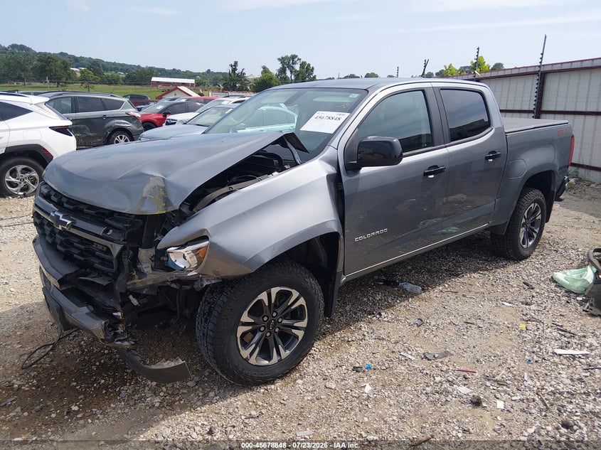 Vin: 1gcgtden9m1129467, lot: 46177457, chevrolet colorado 4wd  short box z71 20212