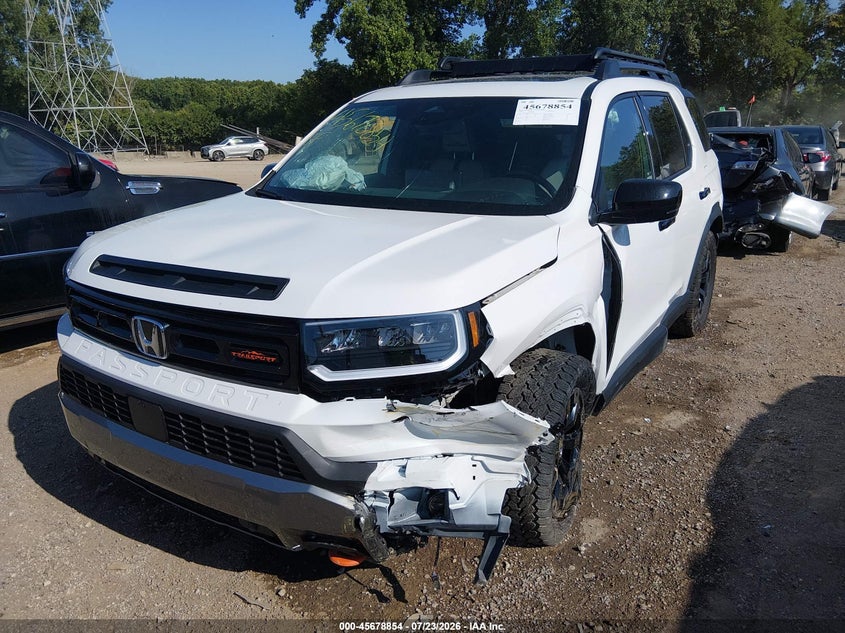 Vin: 5fnyf9h89tb050630, lot: 46177463, honda passport awd trailsport elite/awd trailsport elite blackout 20262