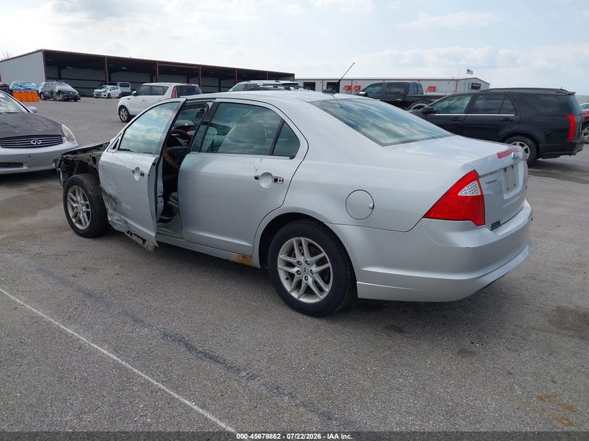 Vin: 3fahp0ga2cr119059, lot: 46177471, ford fusion s 20123