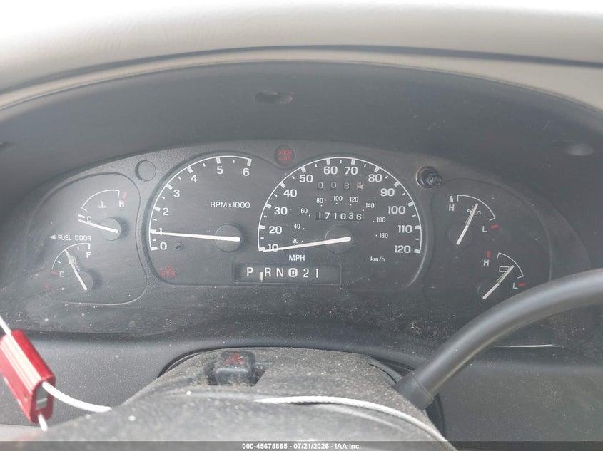 2000 Mercury Mountaineer VIN: 4M2ZU86P1YUJ46291 Lot: 45678865