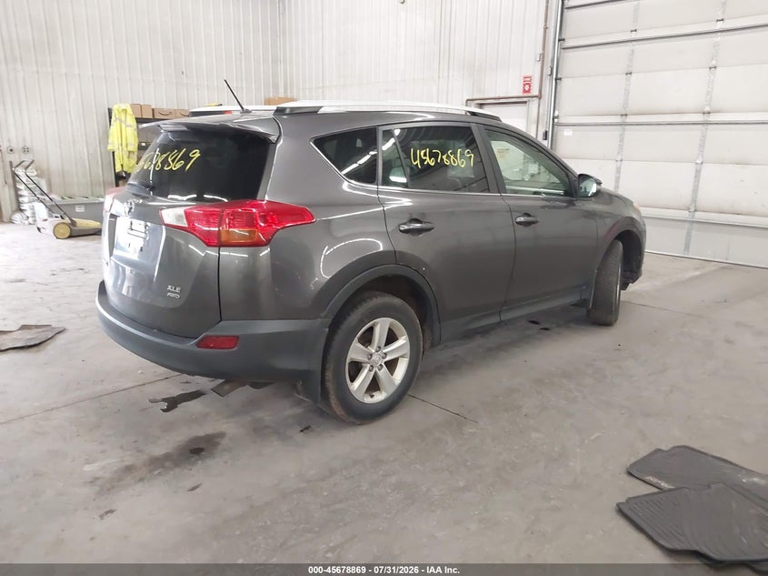 Vin: jtmrfrev9d5003714, lot: 46177478, toyota rav4 xle 20134