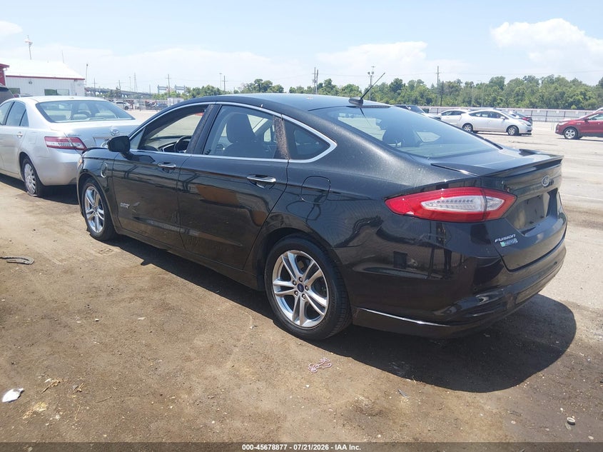 Vin: 3fa6p0su0fr281317, lot: 46177486, ford fusion energi titanium 20153