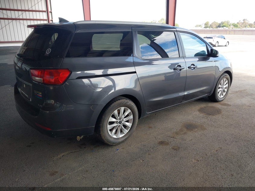 2015 Kia Sedona Lx VIN: KNDMB5C19F6027992 Lot: 45678887
