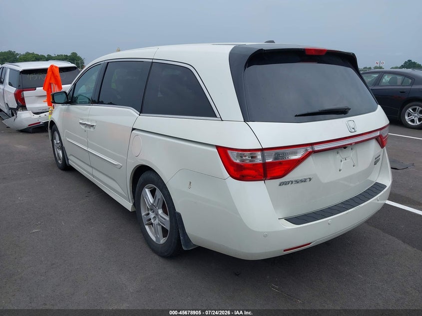 Vin: 5fnrl5h94db082854, lot: 46177514, honda odyssey touring/touring elite 20133