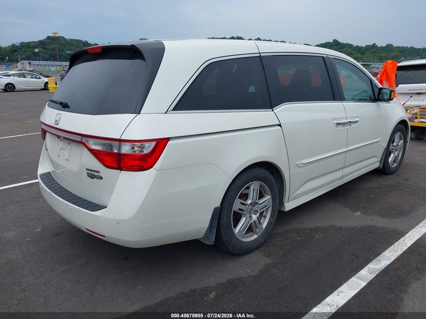 Vin: 5fnrl5h94db082854, lot: 46177514, honda odyssey touring/touring elite 20134