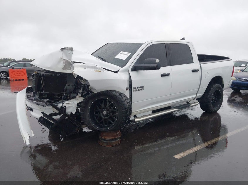 Vin: 1c6rr7lt4es200507, lot: 46177515, ram 1500 big horn 20142
