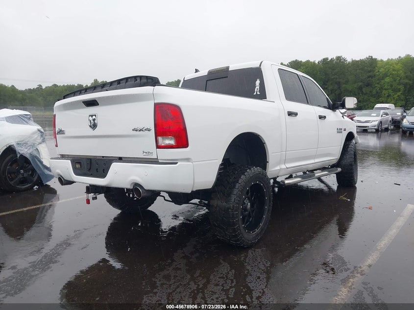 Vin: 1c6rr7lt4es200507, lot: 46177515, ram 1500 big horn 20144