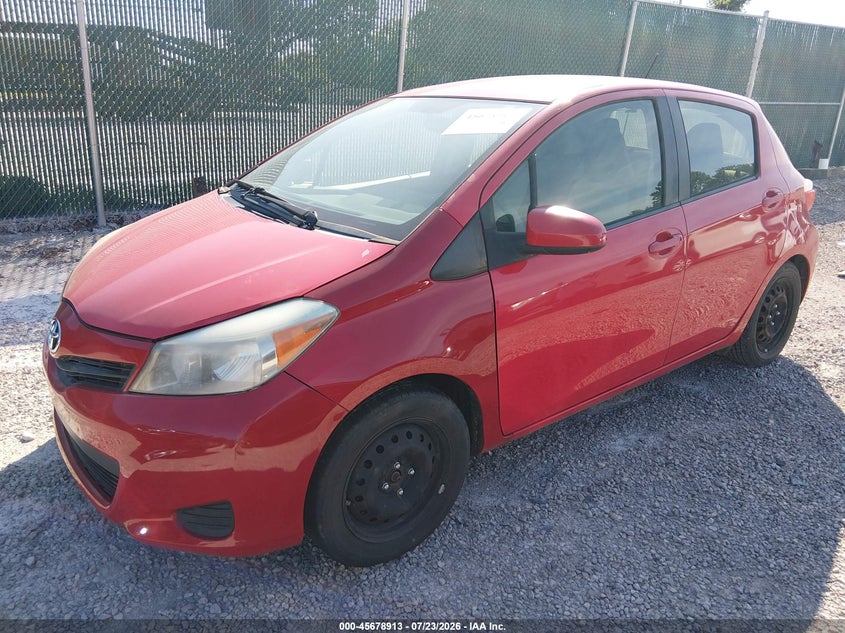 Vin: jtdktud32ed591556, lot: 46177522, toyota yaris le (tmc/cbu plant) 20142