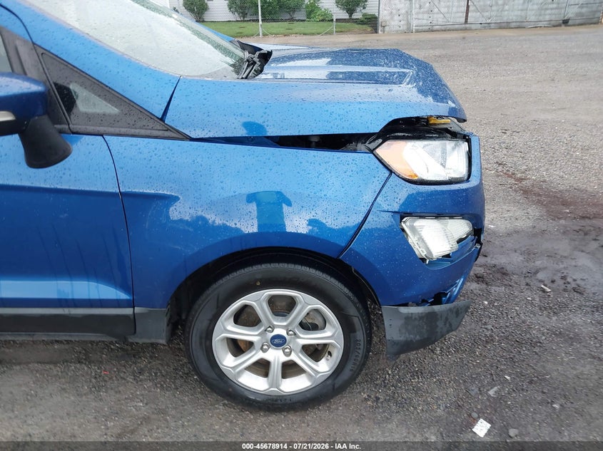 2020 Ford Ecosport Se VIN: MAJ3S2GE4LC352608 Lot: 45678914