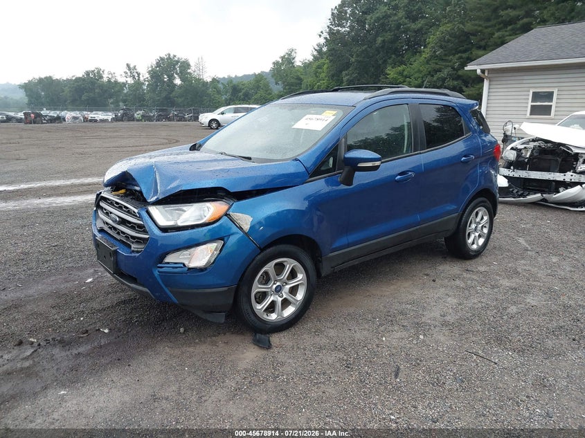 2020 Ford Ecosport Se VIN: MAJ3S2GE4LC352608 Lot: 45678914