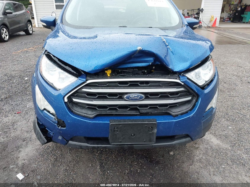 2020 Ford Ecosport Se VIN: MAJ3S2GE4LC352608 Lot: 45678914