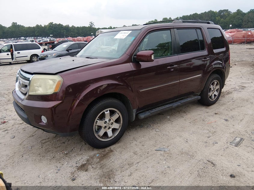 2010 HONDA PILOT auction photo 2