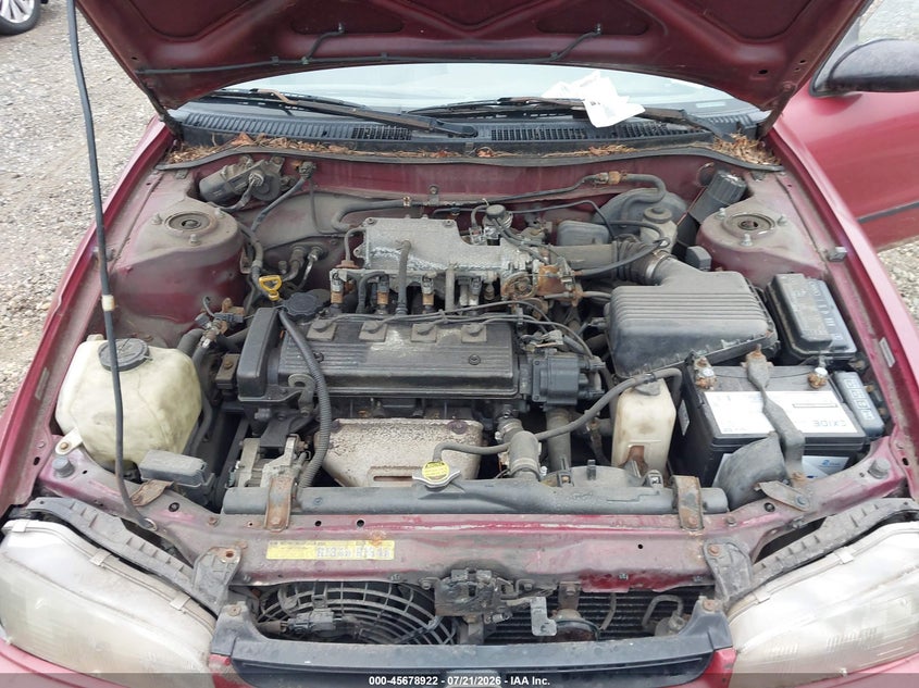 1996 Geo Prizm Lsi VIN: 1Y1SK5262T0G96941 Lot: 45678922