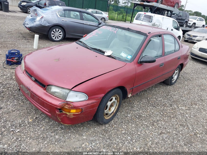 1996 Geo Prizm Lsi VIN: 1Y1SK5262T0G96941 Lot: 45678922