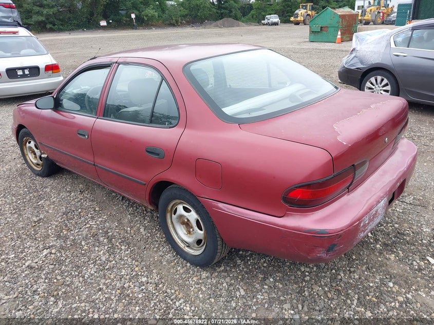 1996 GEO PRIZM auction photo 3