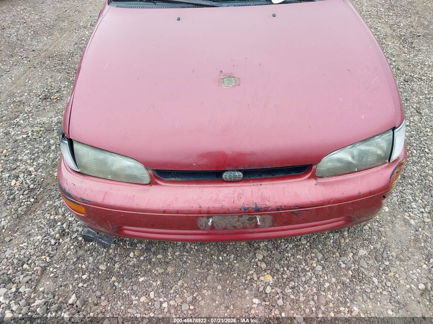 1996 GEO PRIZM auction photo 6