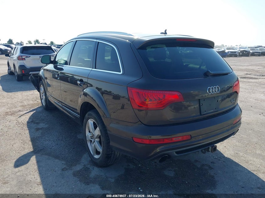 Vin: wa1lgafe2fd019839, lot: 46177546, audi q7 3.0t premium 20153