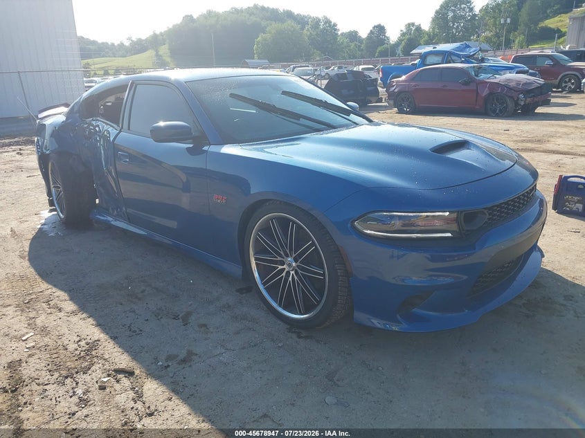 Vin: 2c3cdxgj5lh176314, lot: 46177556, dodge charger scat pack rwd 20201