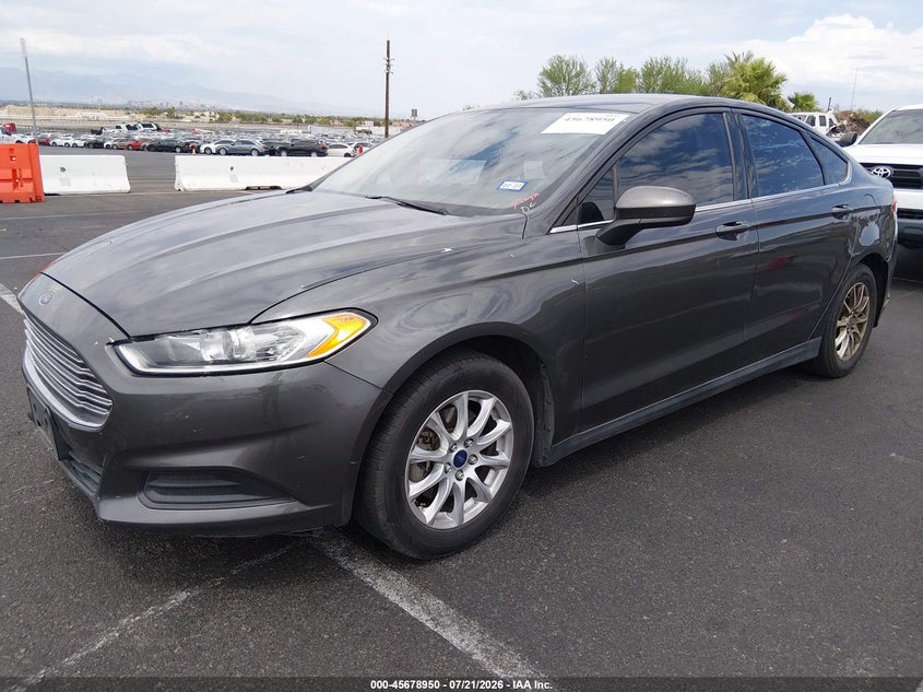 Vin: 3fa6p0g75gr186353, lot: 46177559, ford fusion s 20162