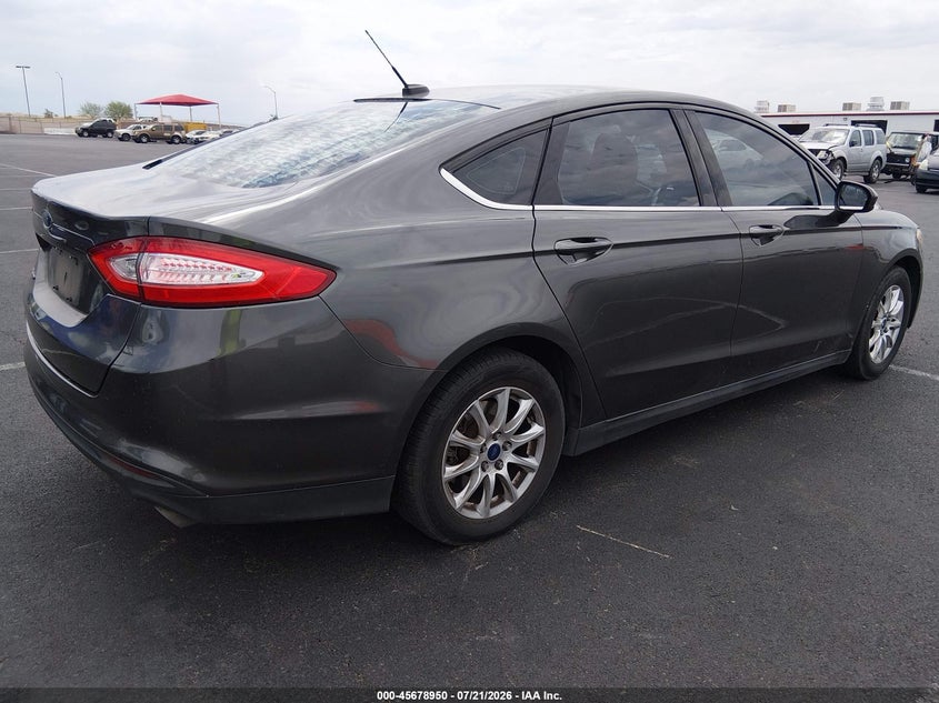 Vin: 3fa6p0g75gr186353, lot: 46177559, ford fusion s 20164