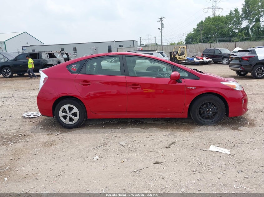 2014 Toyota Prius Three VIN: JTDKN3DU0E0386029 Lot: 45678953