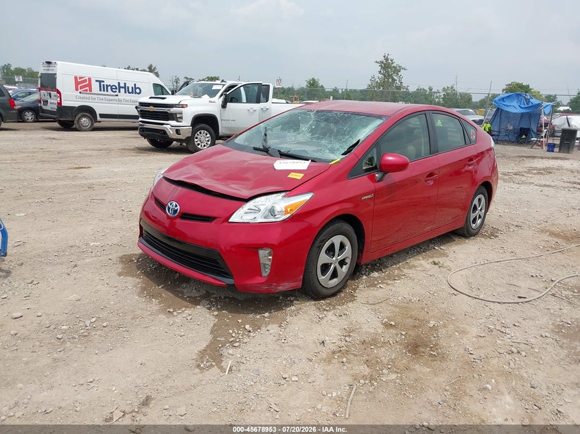 2014 Toyota Prius Three VIN: JTDKN3DU0E0386029 Lot: 45678953