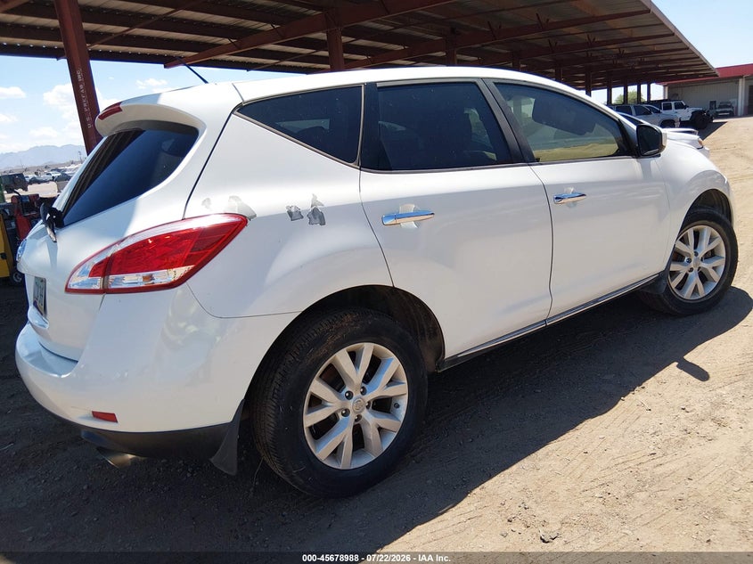Vin: jn8az1mu4dw210119, lot: 46177597, nissan murano s 20134