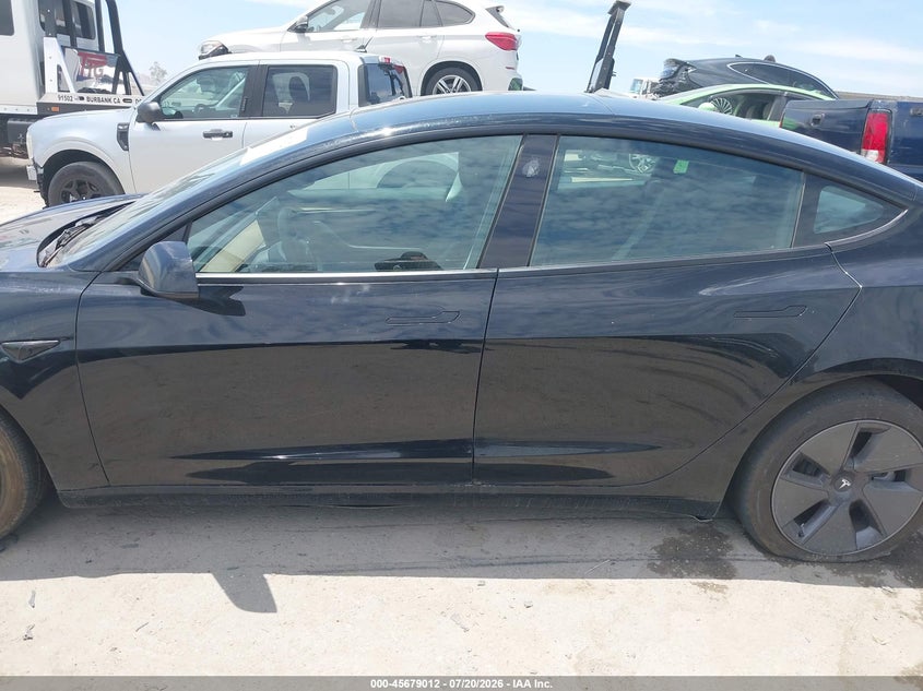 2022 Tesla Model 3 Long Range Dual Motor All-Wheel Drive VIN: 5YJ3E1EB1NF335324 Lot: 45679012