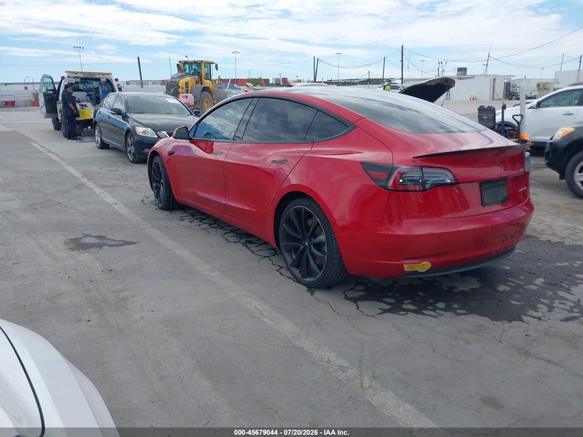 2022 TESLA MODEL 3 auction photo 3