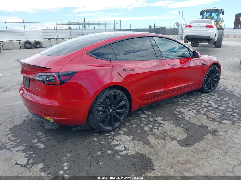 2022 TESLA MODEL 3 auction photo 4