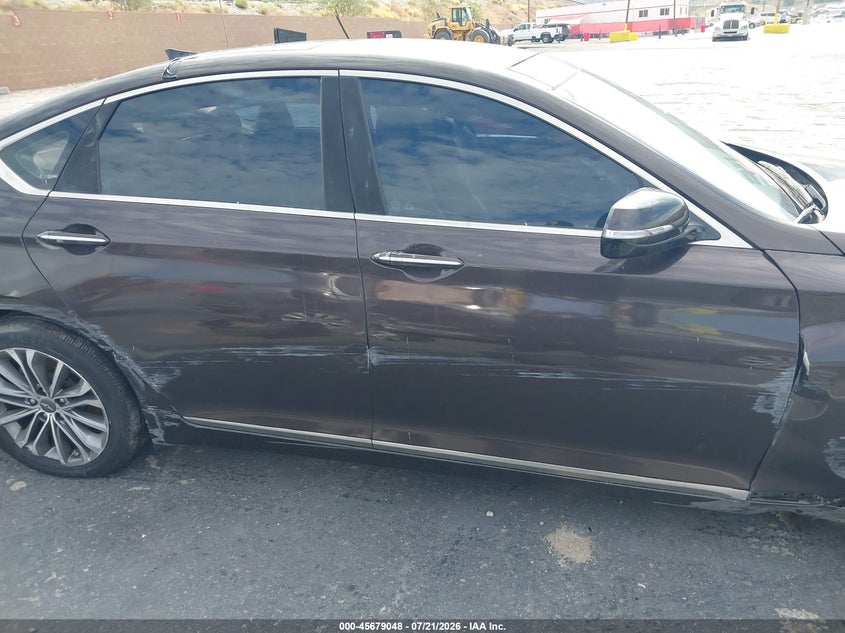 2015 Hyundai Genesis 3.8 VIN: KMHGN4JE0FU047141 Lot: 45679048