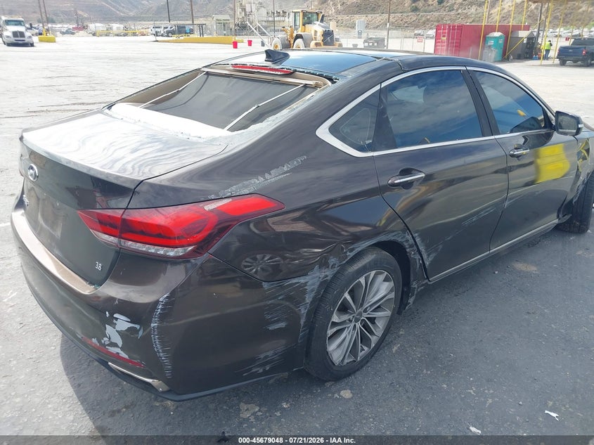 2015 Hyundai Genesis 3.8 VIN: KMHGN4JE0FU047141 Lot: 45679048