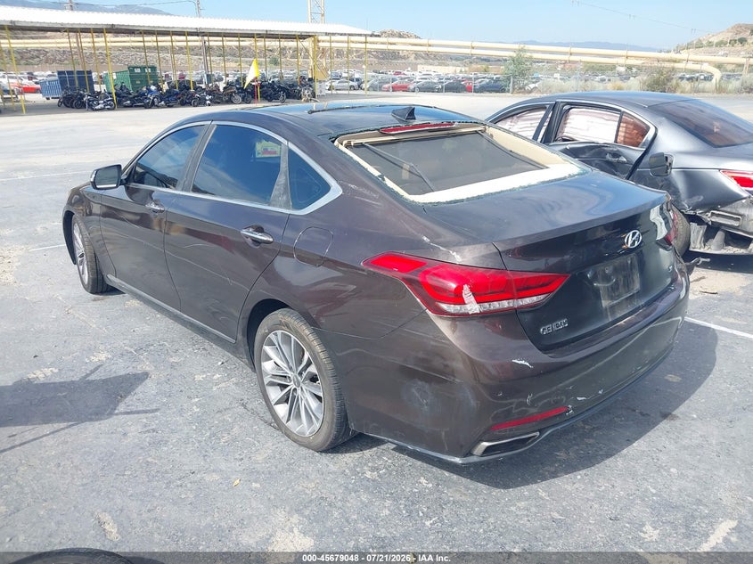 2015 Hyundai Genesis 3.8 VIN: KMHGN4JE0FU047141 Lot: 45679048